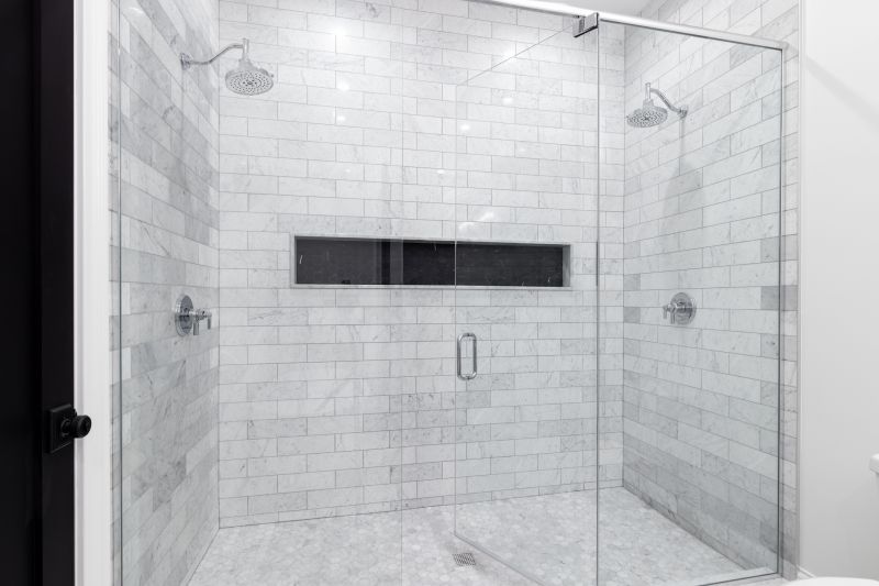 Luxury Shower with Multiple Heads